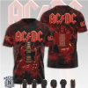 ACDC Pwr Up North America Tour 2026 Angus Young Graphic T Shirt ACDC Pwr Up North America Tour 2026 Angus Young Graphic T Shirt