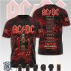 ACDC Pwr Up North America Tour 2026 Lightning Bolt Stadium T Shirt ACDC Pwr Up North America Tour 2026 Lightning Bolt Stadium T Shirt