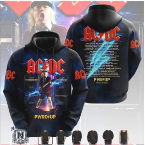 ACDC Pwr Up Tour 2026 Global Stadium Concert Graphic T Shirt