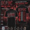 ACDC Pwr Up Tour North America Stadium Nights T Shirt ACDC Pwr Up Tour North America Stadium Nights T Shirt