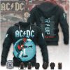 ACDC Rock Band World Tour Football Helmet Concert T Shirt ACDC Rock Band World Tour Football Helmet Concert T Shirt