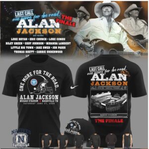 Alan Jackson Last Call Nashville Stadium T Shirt