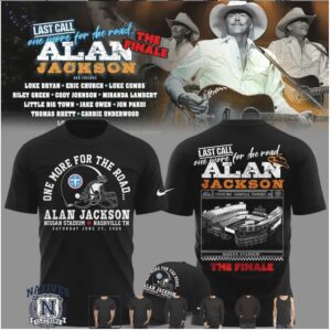 Alan Jackson Last Call Nashville Stadium T Shirt