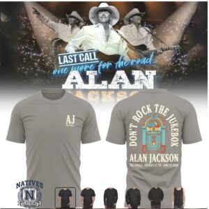 Alan Jackson Last Call Tour Jukebox Country Music T Shirt