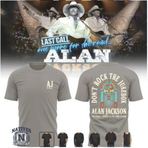 Alan Jackson Last Call Tour Jukebox Country Music T Shirt