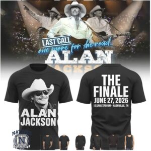 Alan Jackson The Finale Concert Tour T Shirt