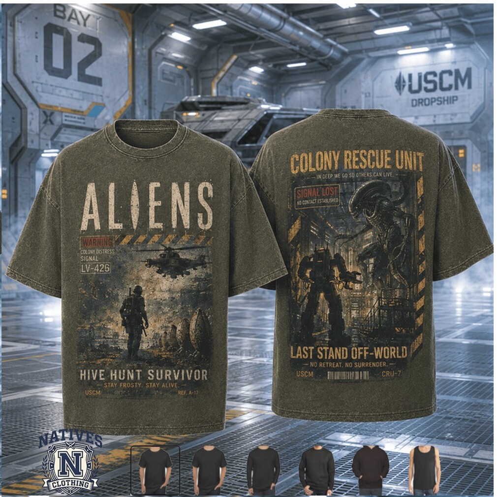 Alien Sci Fi Xenomorph Soldier Colony Rescue Unit T Shirt Alien Sci Fi Xenomorph Soldier Colony Rescue Unit T Shirt