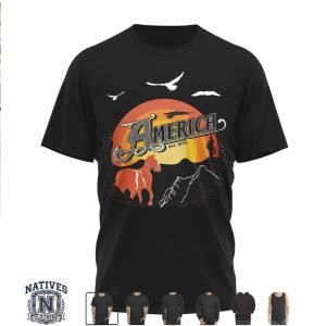 America Band Happy Trails Tour 2026 Concert Dates T Shirt