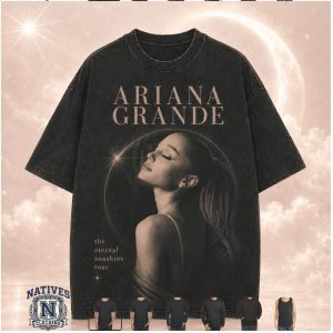 Ariana Grande Eternal Sunshine Tour Vintage Concert Graphic T Shirt