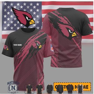 Arizona Cardinals Custom Name Personalized Football T Shirt