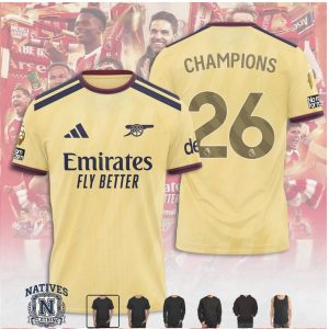 Arsenal FC Champions Twenty Six Emirates Fly Better Football Jersey