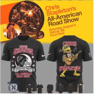 Atlanta Falcons Chris Stapleton Road Show T Shirt