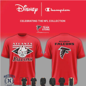 Atlanta Falcons Football Millennium Falcon Retro 1966 T Shirt