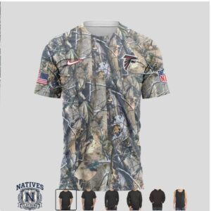 Atlanta Falcons NFL Football Camouflage Performance T Shirt