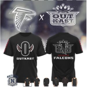 Atlanta Falcons Outkast Music Crossover Logo Apparel T Shirt