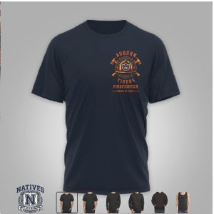 Auburn Tigers Firefighter Service Sacrifice Brotherhood T Shirt