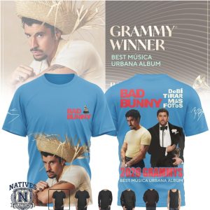 Bad Bunny Grammy Winner Urbana Album 2026 T Shirt