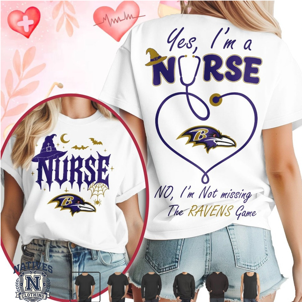 Baltimore Football Nurse Halloween Stethoscope Heart T Shirt Baltimore Football Nurse Halloween Stethoscope Heart T Shirt