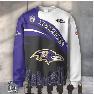 Baltimore Ravens Skyline City Graphic Apparel