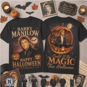 Barry Manilow Halloween Could It Be Magic Singer T Shirt