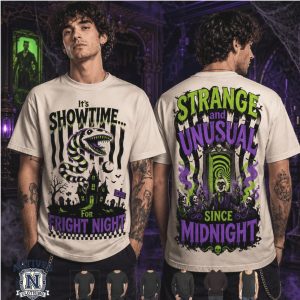 Beetlejuice Strange and Unusual Fright Night T Shirt
