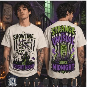 Beetlejuice Strange and Unusual Fright Night T Shirt