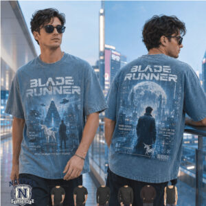 Blade Runner Origami Unicorn Dystopian Neon Memory Unit T Shirt
