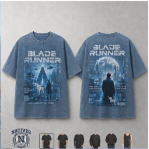 Blade Runner Origami Unicorn Dystopian Neon Memory Unit T Shirt
