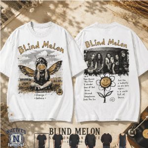 Blind Melon Bee Girl Album Artwork Vintage Rock Music T Shirt