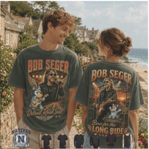 Bob Seger Detroit Road Soul Born For The Long Ride T Shirt