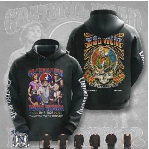 Bob Weir Grateful Dead Founding Member Rest In Peace T Shirt