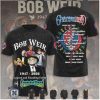 Bob Weir Grateful Dead Founder Memorial Guitarist T Shirt Bob Weir Grateful Dead Founder Memorial Guitarist T Shirt
