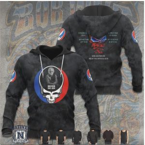 Bob Weir Grateful Dead Steal Your Face Memorial Rose T Shirt