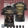 Bon Jovi Forever Tour 2026 Stadium Dates Rock Music T Shirt Bon Jovi Forever Tour 2026 Stadium Dates Rock Music T Shirt