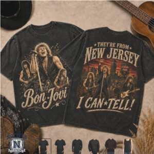 Bon Jovi New Jersey Rock Band Vintage Concert T Shirt