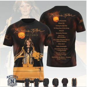 Bonnie Tyler Natural Force Album Tracklist Concert Hoodie