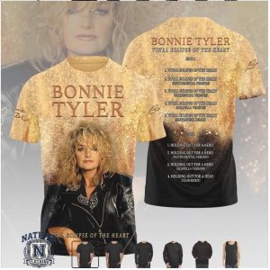 Bonnie Tyler Total Eclipse Of The Heart Vintage Lyric Hoodie