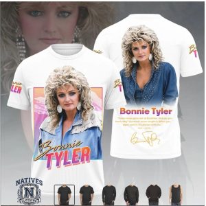 Bonnie Tyler Vintage 1951 To 2026 Tribute Graphic Sweater