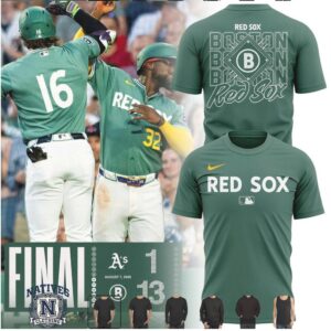 Boston Red Sox Baseball Diamond Typography Jersey