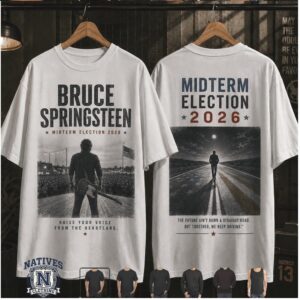 Bruce Springsteen Midterm Election Raise Your Voice T Shirt