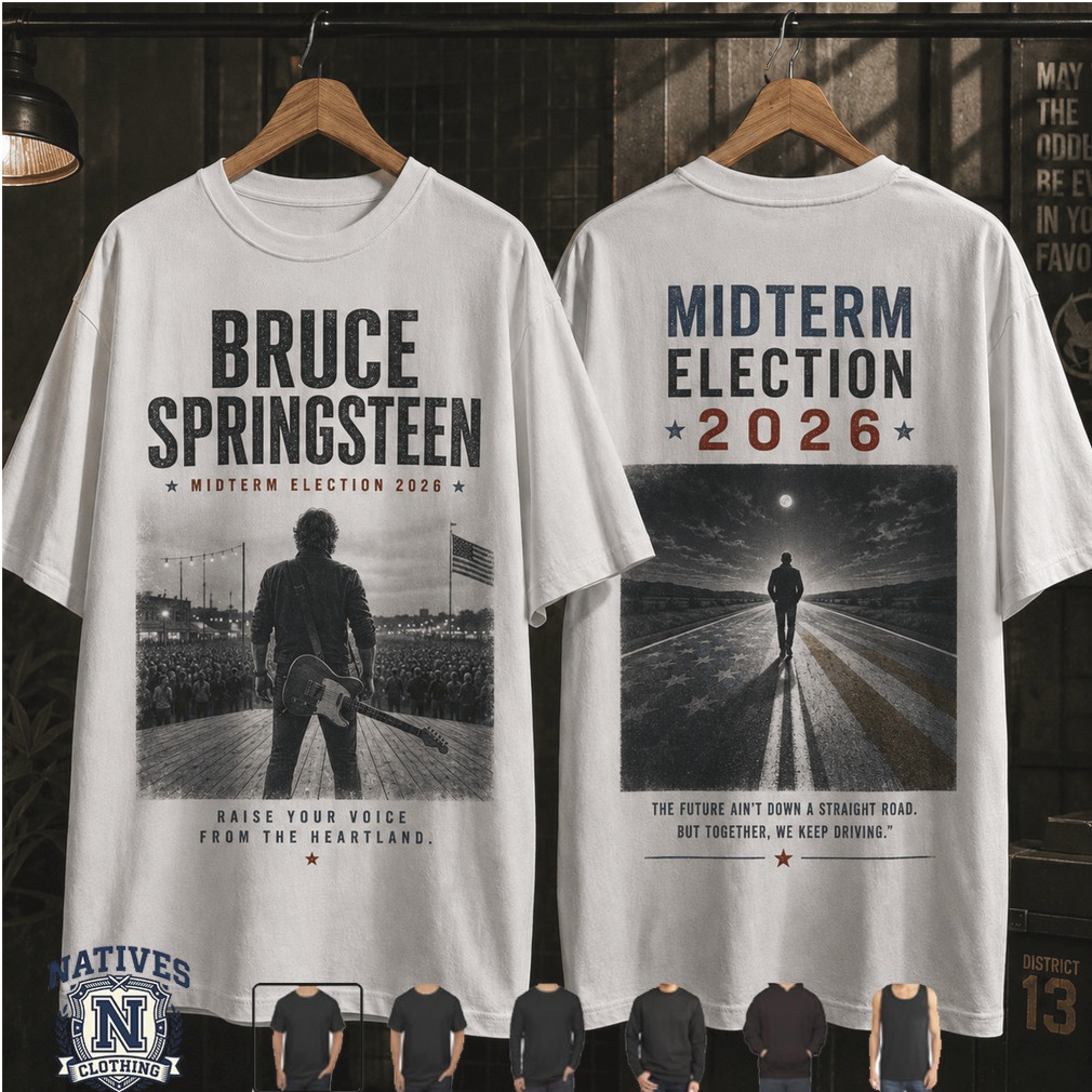 Bruce Springsteen Midterm Election Raise Your Voice T Shirt Bruce Springsteen Midterm Election Raise Your Voice T Shirt
