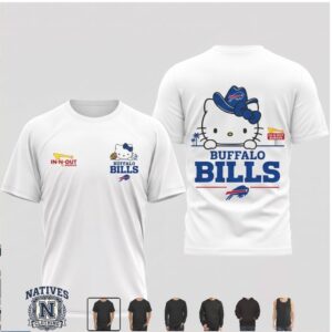 Buffalo Bills Character Cowboy Hat Cute Style T Shirt