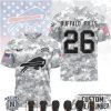 Buffalo Bills Custom Name Number Red White Blue Camo T Shirt Buffalo Bills Custom Name Number Red White Blue Camo T Shirt