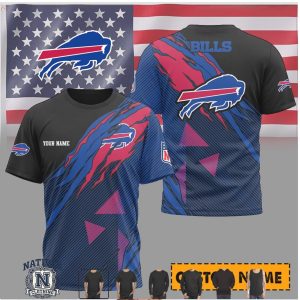 Buffalo Bills Custom Name Personalized Football T Shirt
