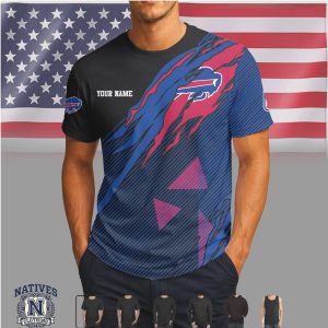 Buffalo Bills Custom Name Personalized Football T Shirt