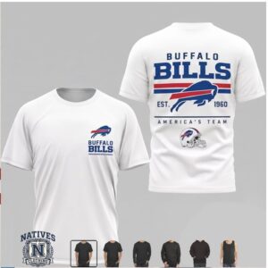 Buffalo Bills Mascot Football Vintage Apparel T Shirt