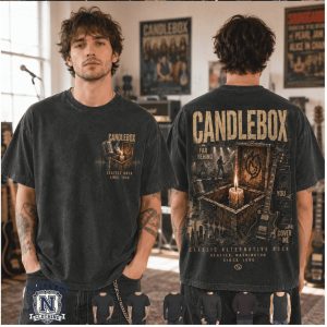 Candlebox Band Far Behind Seattle Vintage Grunge Rock Tour T Shirt