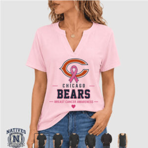 Chicago Bears Breast Cancer Awareness Faith T Shirt