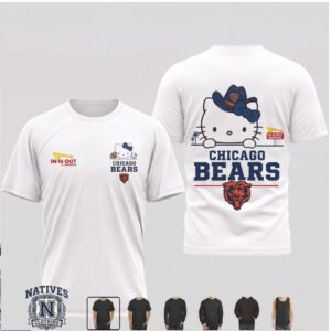 Chicago Bears Character Cowboy Hat Cute Style T Shirt