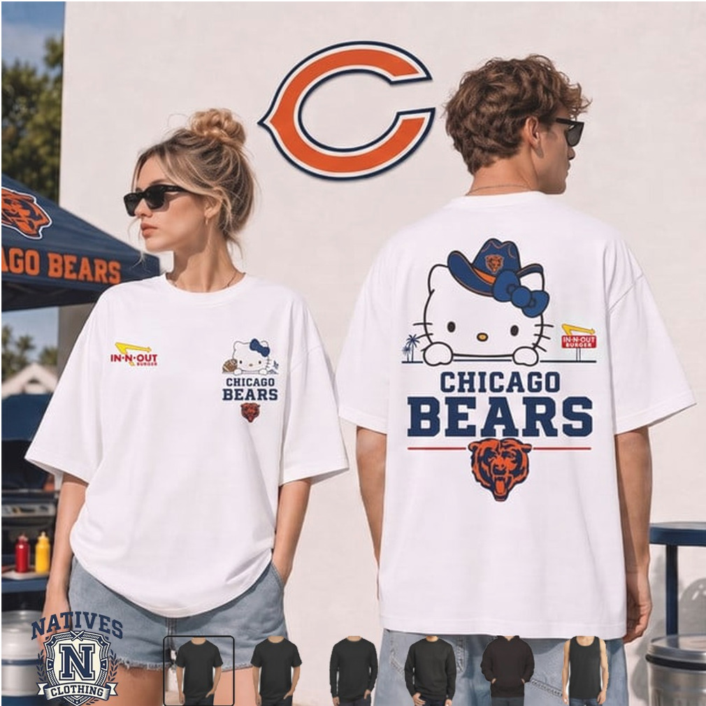 Chicago Bears Character Cowboy Hat Cute Style T Shirt Chicago Bears Character Cowboy Hat Cute Style T Shirt